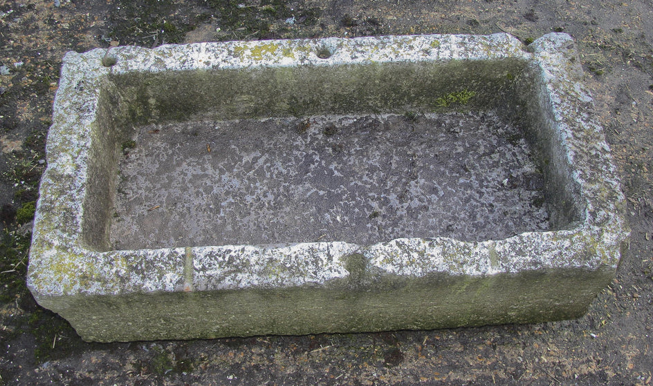 Antique Stone Trough 012.         1190 mm (L)