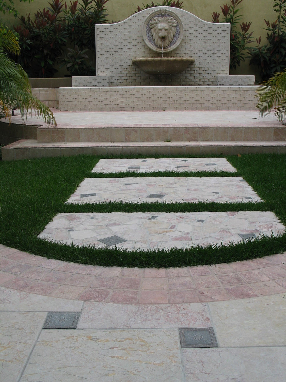 43.  Bespoke Stone Lion Fountain
