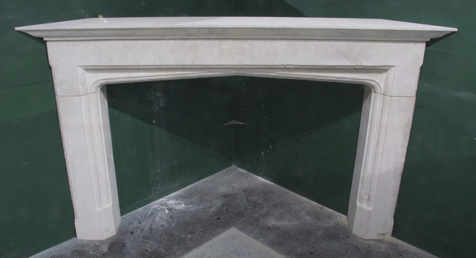 Later Tudor Corner Fireplace