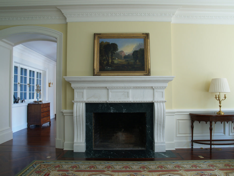 45. Bespoke Colonial Marble Fireplace