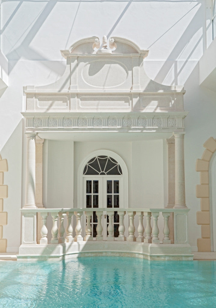 8. Bespoke Marble Portico Entrance