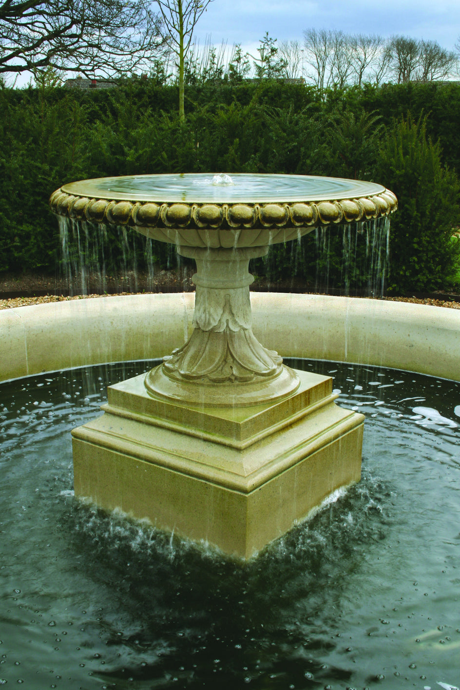 53.  Bespoke Stone Trickle Fountain