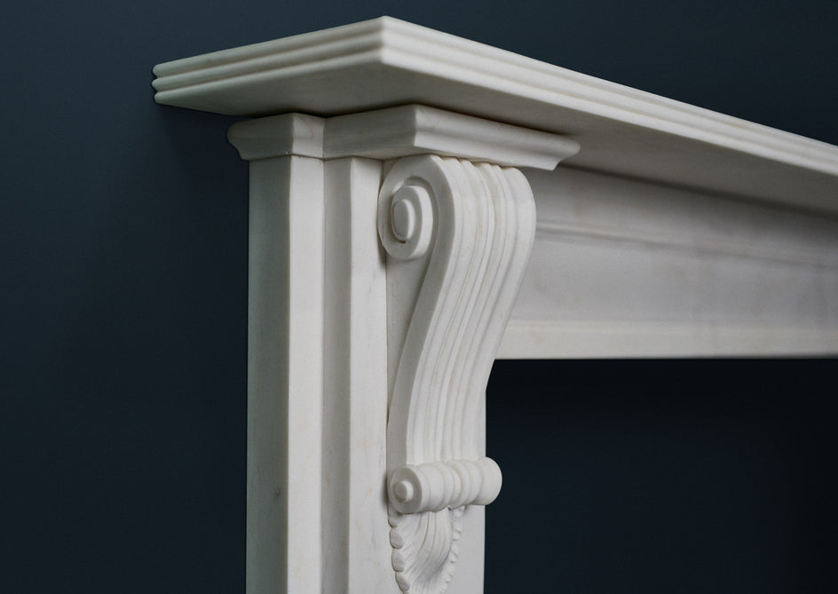 The Victorian Classic. (White Marble)