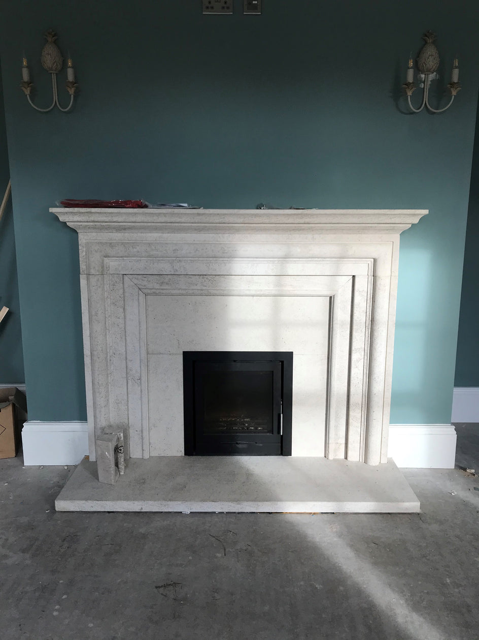 18th Century Bolection. (Burgundian Limestone)