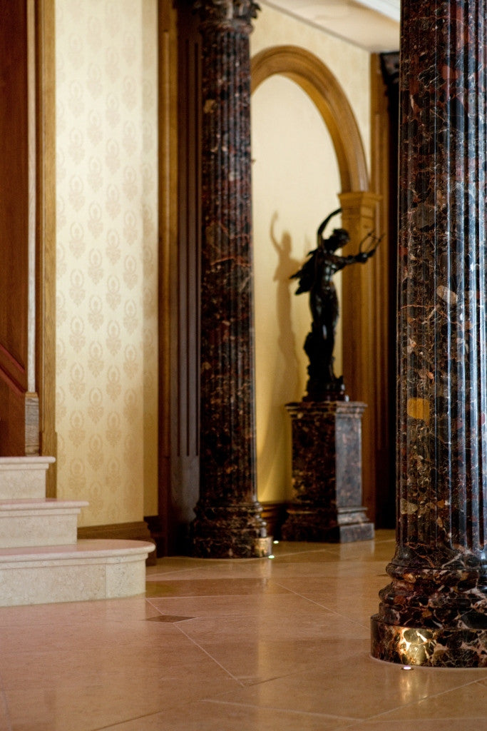 33.  Bespoke Marble Columns